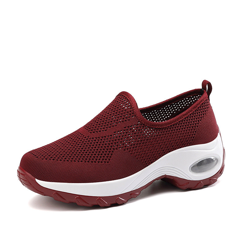 Baskets sans lacets en maille respirante Amelie Morin pour femmes