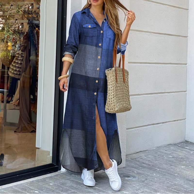 Robe-chemise imprimée Amelie Morin
