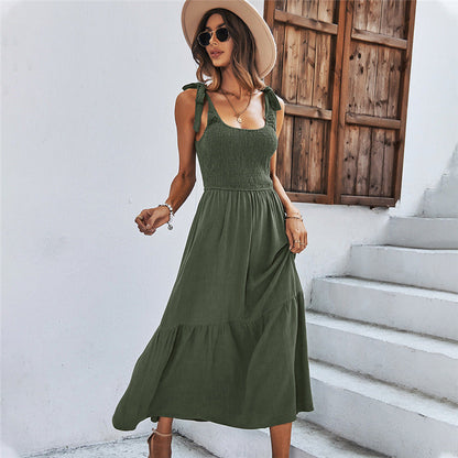 Robe d'été chic trapèze signée Amélie Morin