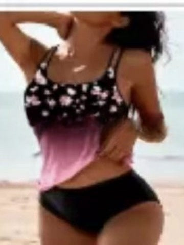 Bikini rétro taille haute par Amélie Morin