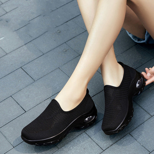 Breathable Mesh Slip-On Sneakers Elizabeth Ainsley Women’s