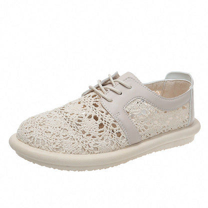 Chaussures plates décontractées respirantes en crochet Amelie Morin
