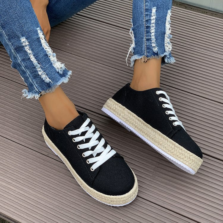 Baskets compensées chics Amelie Morin Ballerines pour femmes