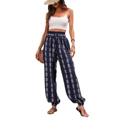 Pantalon large bohème par Amélie Morin
