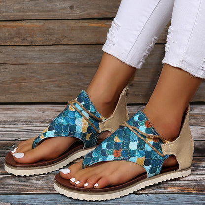 Sandales Amelie Morin grandes tailles, confortables et colorées