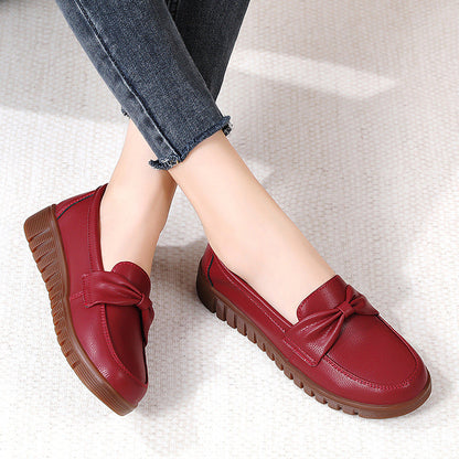 Mocassins plats en cuir Amelie Morin, élégants et confortables
