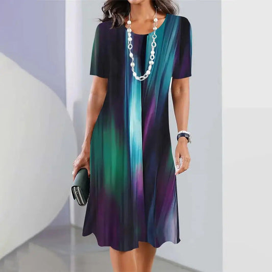 Robe grande taille éclatante Amelie Morin Pull d'été