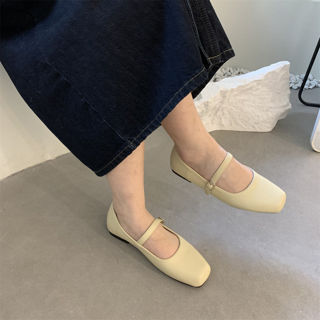 Escarpins Mary Janes à petits talons Amelie Morin, chics au quotidien