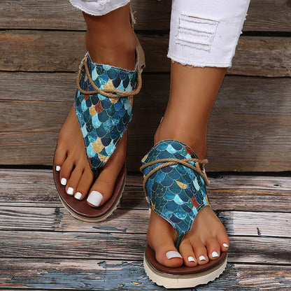 Sandales Amelie Morin grandes tailles, confortables et colorées