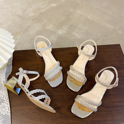 Sandales à talons élégantes Amelie Morin inspirées de Pinterest