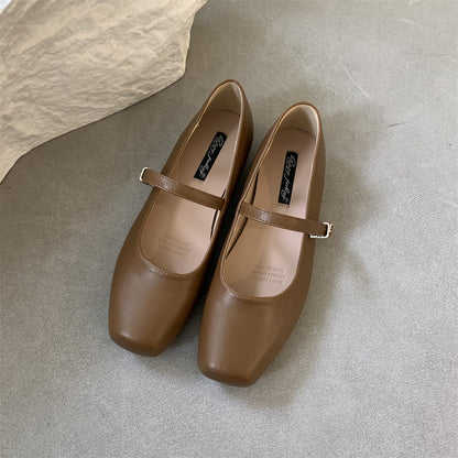 Escarpins Mary Janes à petits talons Amelie Morin, chics au quotidien