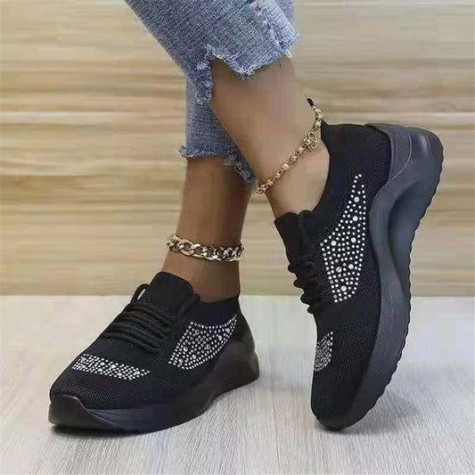Breathable Platform Sneakers Elizabeth Ainsley