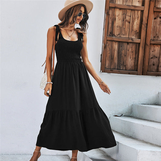 Robe d'été chic trapèze signée Amélie Morin