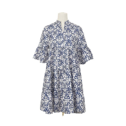 Robe d'été bohème à col en V signée Amélie Morin