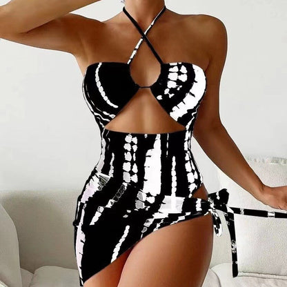 Chic Split Bikini Set Elizabeth Ainsley Swimsuit